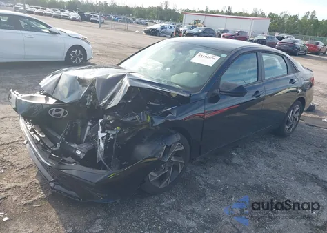 2025 Hyundai Elantra Sel Sport from USA, damaged, VIN KMHLM4DG4SU999391